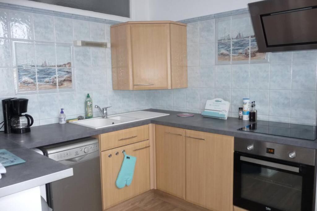 12 Rdc Appartement 2 Chambres Jardin Terrasse 프로누어랜번 외부 사진